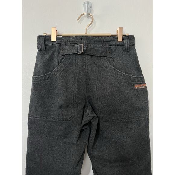 Patagonia Womens Iron Forge Double Knee Pants Size 0 Black Workwear Outdoor - Picture 4 of 9